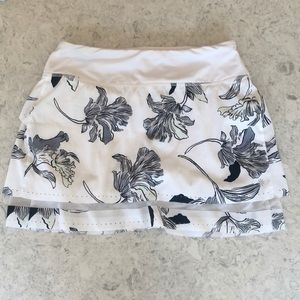 PRINTED LASER RUN SKIRT